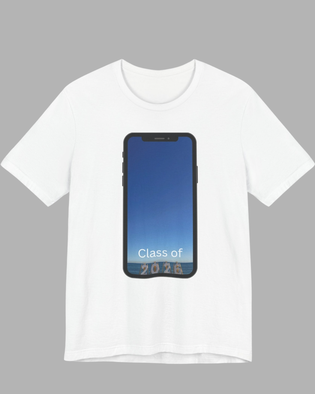 Class of 2026 T-Shirt - Graduation Gift, Seaside Design