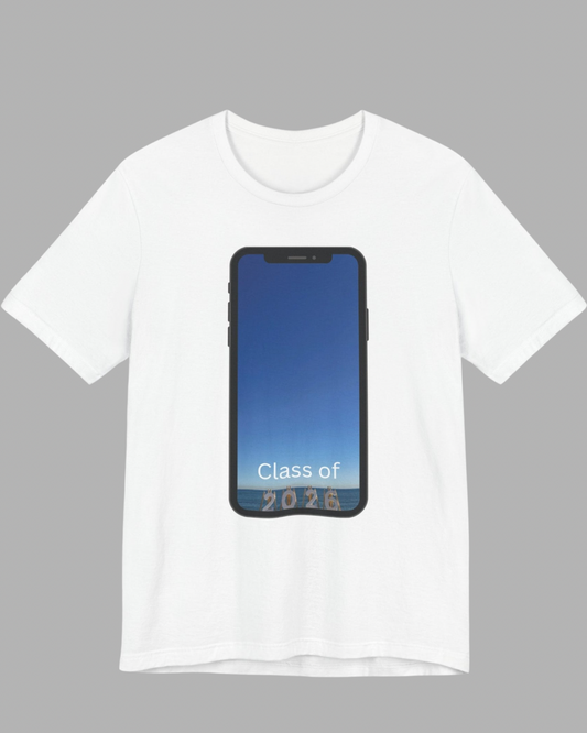 Class of 2026 T-Shirt - Graduation Gift, Seaside Design