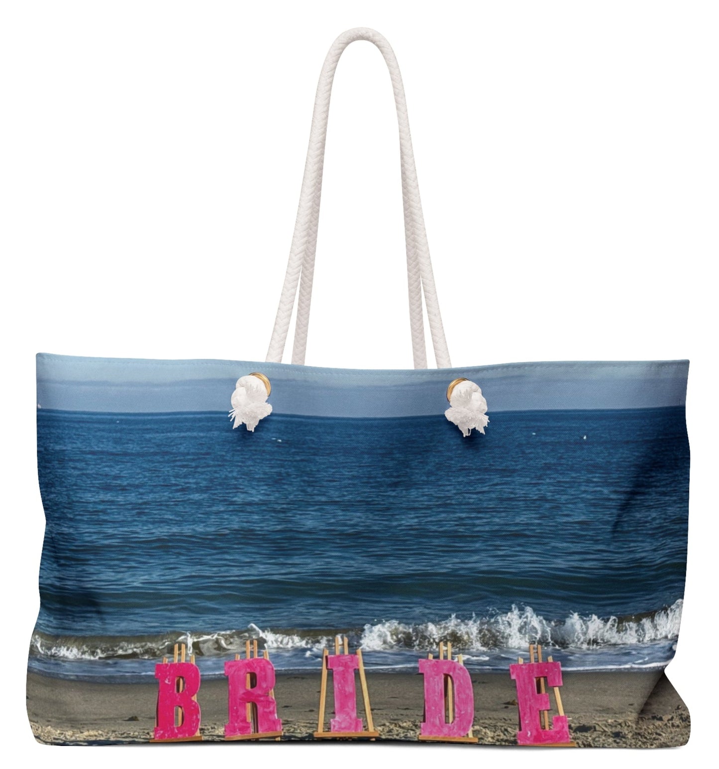 bride weekender tote bag 24 x 13 beach bride weekender tote bag