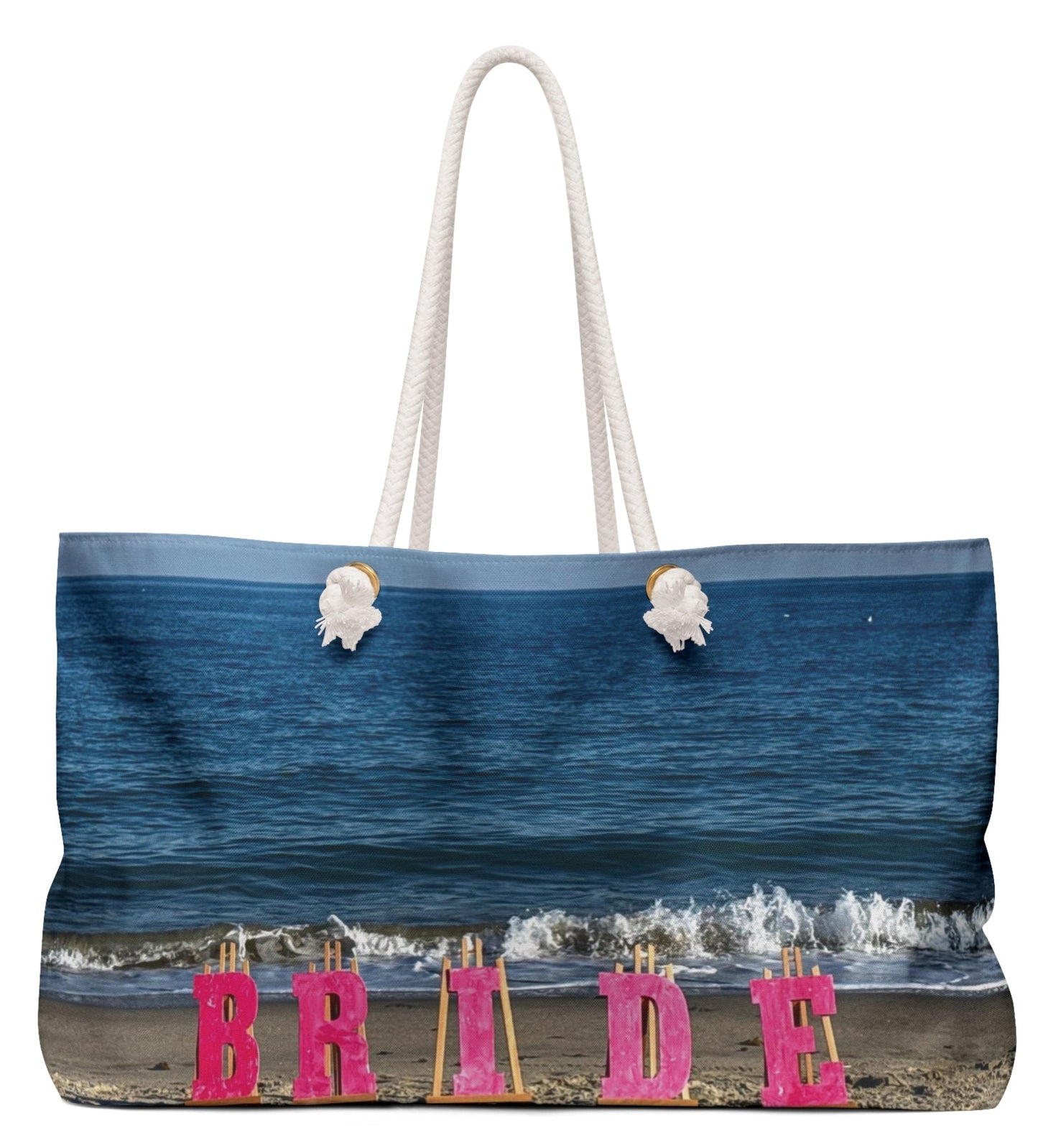bride weekender tote bag 24 x 13 beach bride weekender tote bag