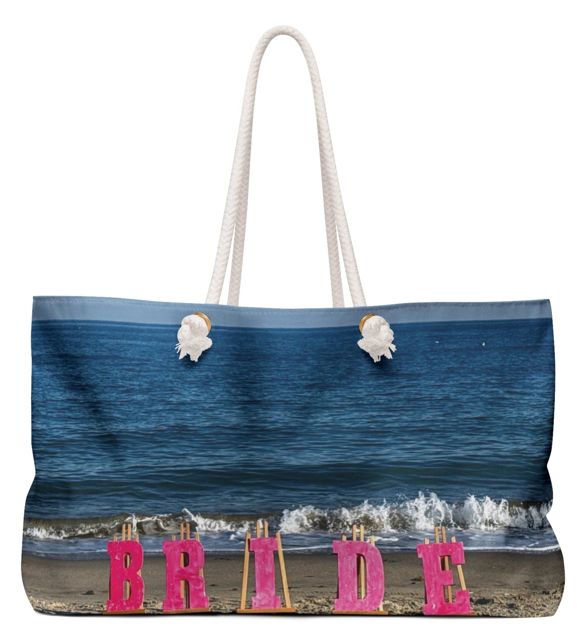 bride weekender tote bag 24 x 13 beach bride weekender tote bag