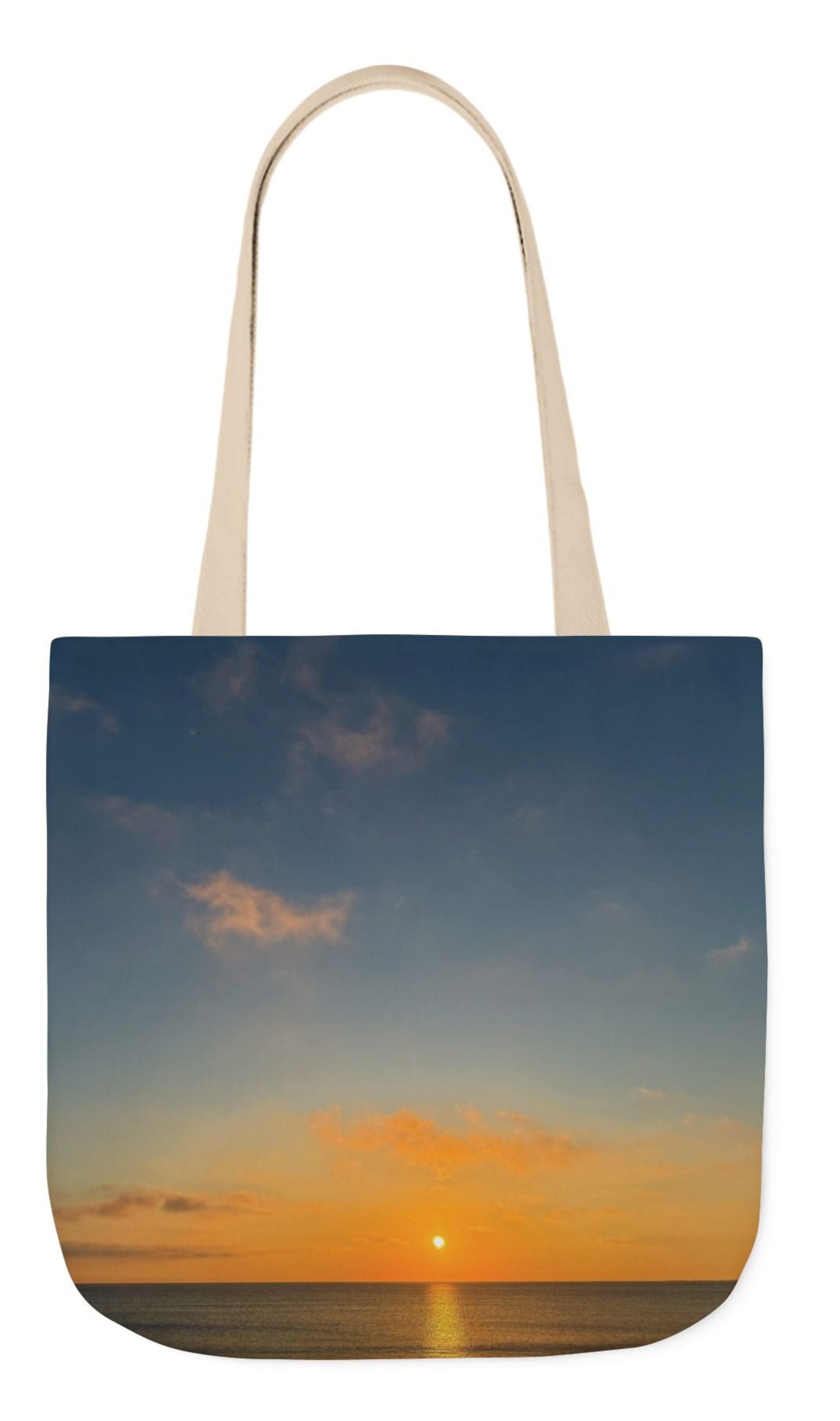bac of pet's name tote bag pink handles sunrising
