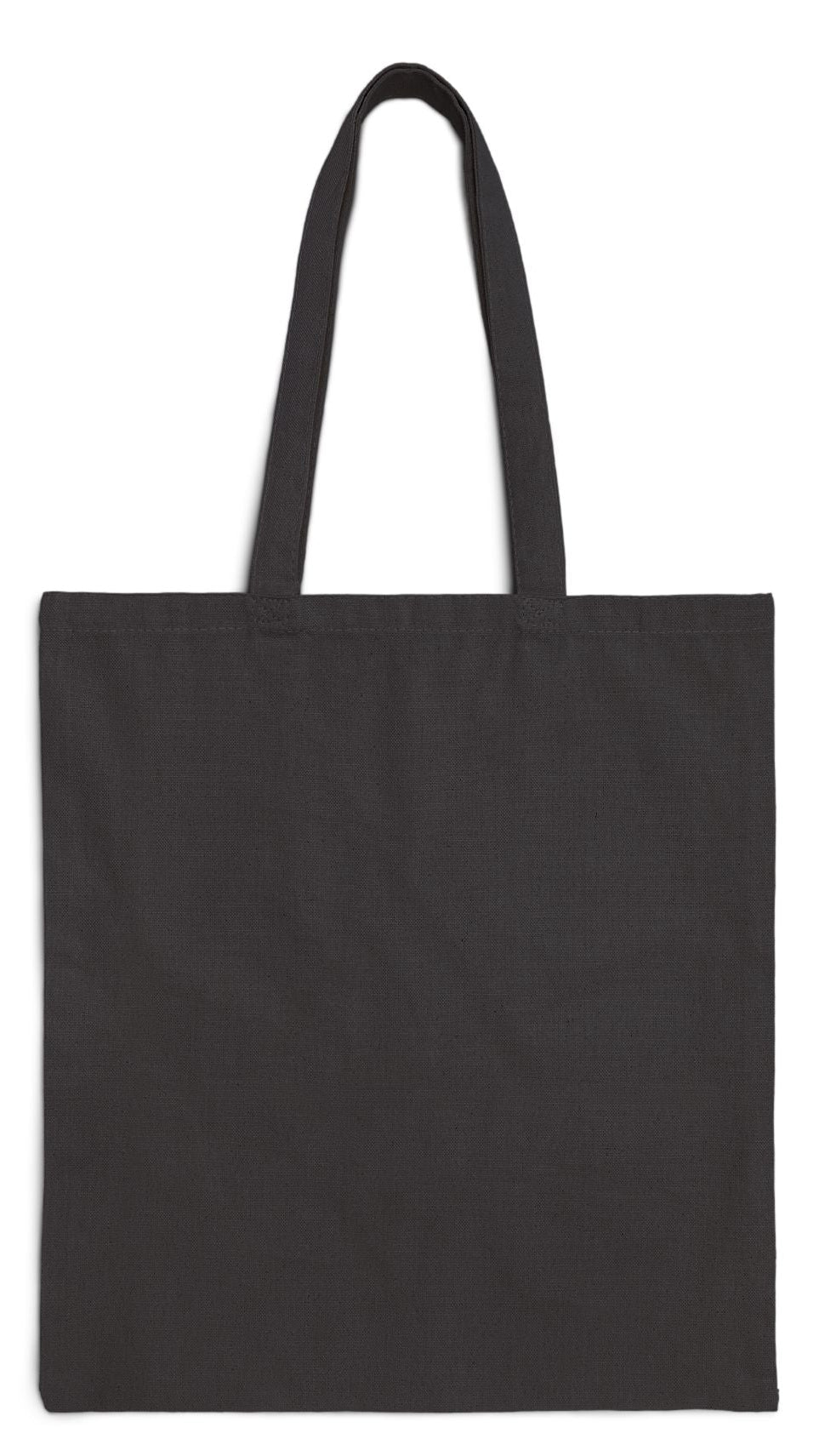 Birthday Tote Bag Black 15" x 16" Cotton Canvas Print on One Side. "Shoreline Birthday"