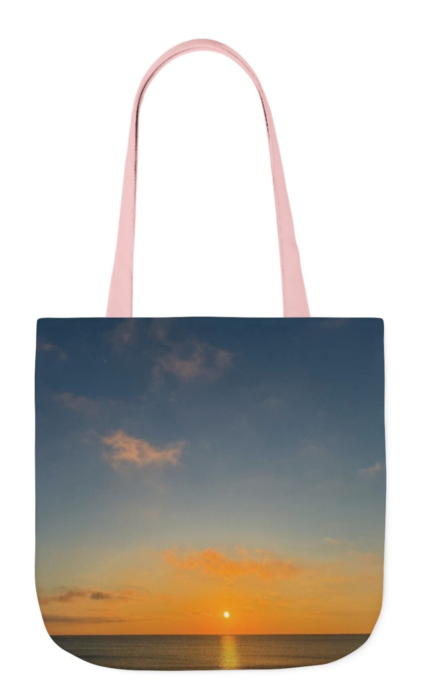 pet tote bag 13 x 13 pink handles seasunrising