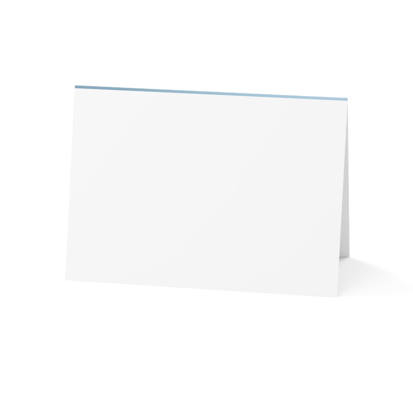 Set of 10 Thank You cards with matching envelopes and a Matte Finish. “Seaside Flower”