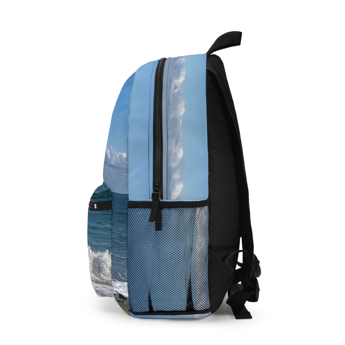 Lightweight Backpack with 4 Compartments, including a side bottle pocket and adjustable shoulder straps “Shorebird"