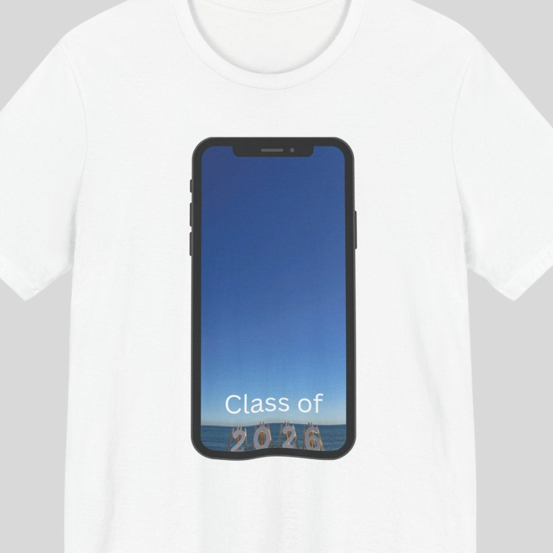 Class of 2026 T-Shirt - Graduation Gift, Seaside Design