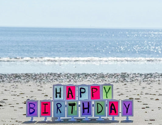 Digital Birthday Card|Beachfront Design|Send or Print